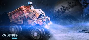 Asteroids Outpost. Konseptskisse.