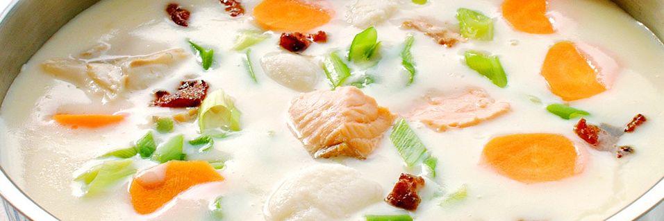 Så raskt lager du fiskesuppe fra Bergen