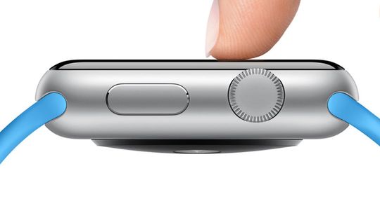 Apple Watch-skjermen skjelner mellom lett berøring og kraftigere press.
