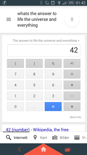 Google Now vet svaret på alt. Sånn omtrent.