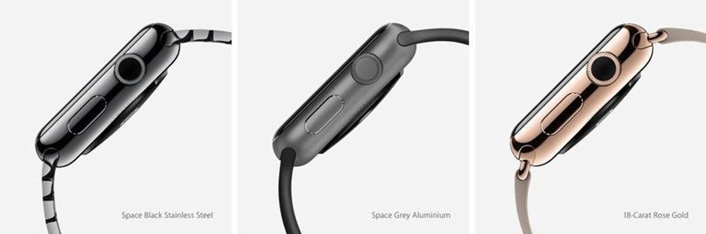 Apple Watch kommer i flere varianter til forskjellige priser.