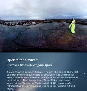 Björk - Stone Milker «kommer snart» til VRSE.