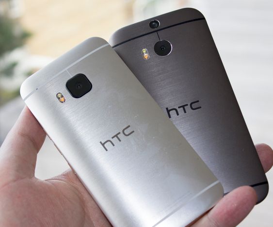 Ser du forskjellen? Nye HTC One M9 er den til venstre.