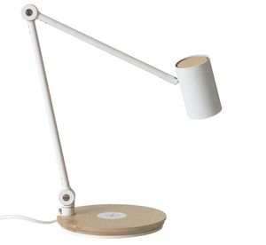 Lampe med lader.