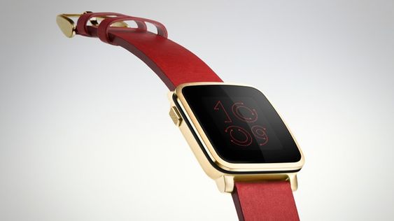 Pebble Time Steel fås i sølv, svart eller gull, og er laget i rustfritt stål.