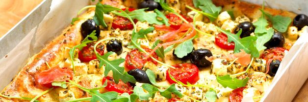 I dag blir det pannekake og pizza i ett