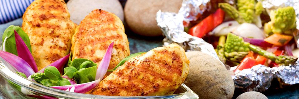 Prøv denne eksotiske vrien på kylling fra grillen