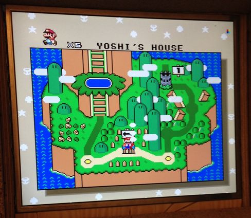 Super Mario World kjører på Raspberry Pi.