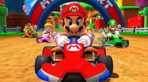 Nintendo bruker spillfigurene sine i et stort antall forskjellige spill. Her kjører Mario go-kart.