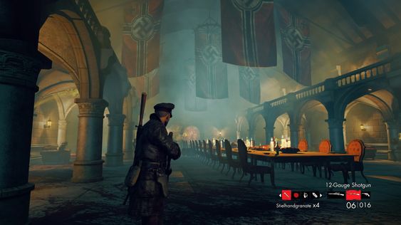 Rett ut av Wolfenstein.