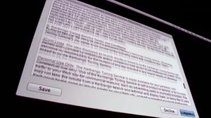Bildet er hentet fra traileren til filmen «Terms and Conditions May Apply».