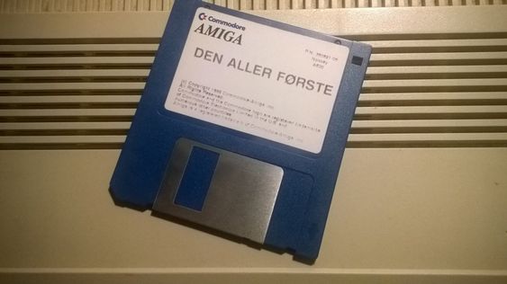 3,5"-disketten var toppmoderne da Amiga kom ut.