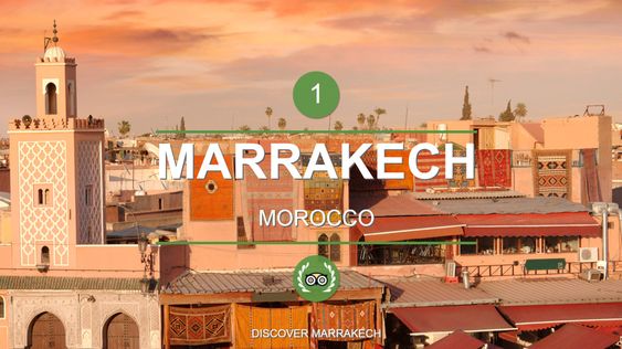 Marrakech er det beste reisemålet i verden, skal vi tro Trip Advisor.