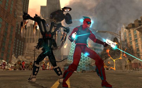 City of Heroes var et herlig fargerikt alternativ til de mer tradisjonelle onlinerollespillene.