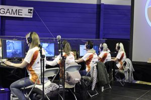 Også under årets ByLAN vil det bli e-sport-konkurranser. Bilde fra tidligere arrangement.