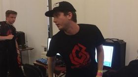 Nyervervelsen Mikail «Maikelele» Bill etter kampen mot Copenhagen Wolves.