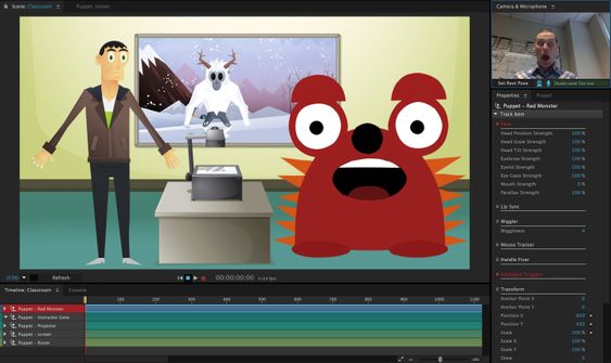 Adobe Character Animator.