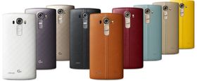 LG G4 kan leveres i mange ulike farger, med både lær og plastdeksler.