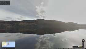 Loch Ness i Street View.