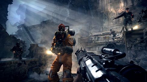Det blir solide mengder action i Wolfenstein: The Old Blood.