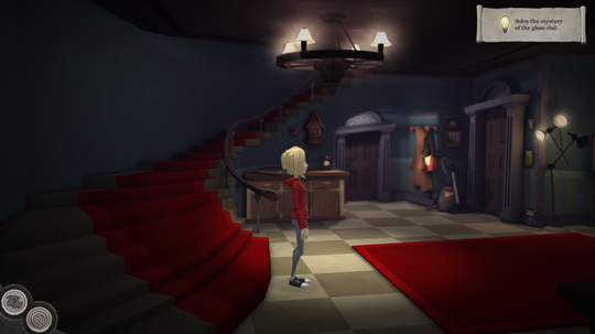 Tim Burton designa denne trappen.