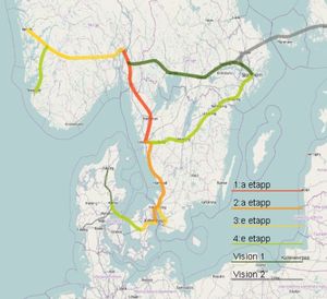 Interessegruppen for svevetog i Norden drømmer om å binde sammen Norge, Sverige og Danmark med tog som kjører i opptil 500 kilometer i timen.