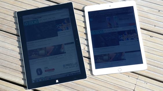 Vi har bare godord å si om lysstyrken i skjermen til Surface 3.