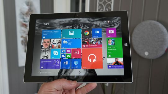 PGS Lab har målt den forventede ytelsen ved å bruke et Surface 3-brett fra Microsoft. Nettbrettet har samme Intel-brikkesett som skal bo inni PGS-modellene.