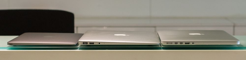 MacBook, MacBook Air, MacBook Pro.
