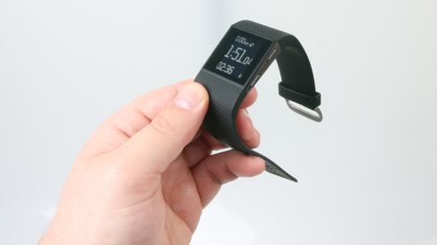 Fitbit Surge er enkel å bruke.