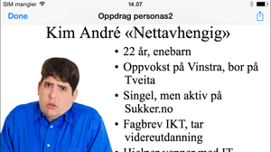 Appen viser også PowerPoint-filer, men kjører ikke presentasjonene. Da må du først sende filene til Keynote.