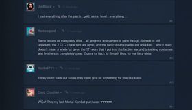 Steam-brukere er ikke spesielt fornøyd.