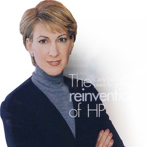 REDNINGEN: Slik fremsto Carly Fiorina i sin tid som en redningskvinne for HP.