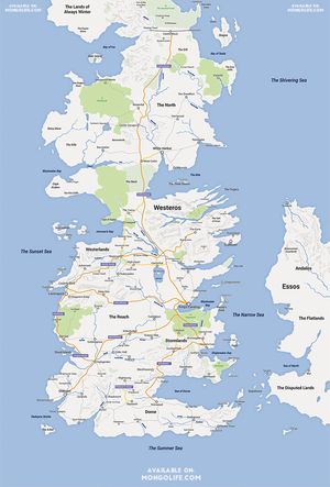 Google leverer fortsatt ikke tjenestene sine til Westeros. Om de hadde gjort det, hadde kanskje dette vært resultatet.