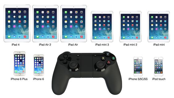 Kontrolleren skal fungere med en mengde Apple-utstyr, og planen er at den skal bære Apples MFi-merke.