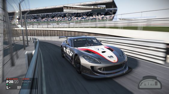 Ginetta på vei ut av depotet.