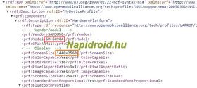 Utdrag fra «user agent profile»-filen som angivelig avslører den kommende S6 Active-modellen.