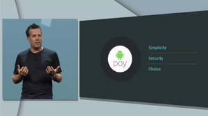 Android Pay skal fokusere på brukervennlighet og sikkerhet. Bildet er fra avdukingen på årets I/O-konferanse.