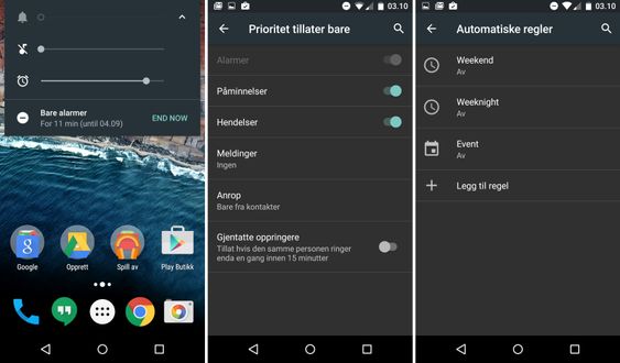 Hvis noen ringer to ganger på under femten minutter kan en telefon med den kommende Android-versjonen slippe samtalen gjennom.