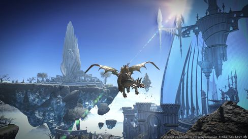I Final Fantasy XIV: Heavensward får du ridedyr.