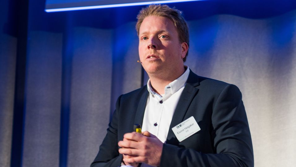 Ice-sjef Eivind Helgaker vil doble dekningen på rekordtid. Takket være at Ice har kjøpt Tele2-nettet, kan utbyggingen skje lynraskt (arkivbilde).