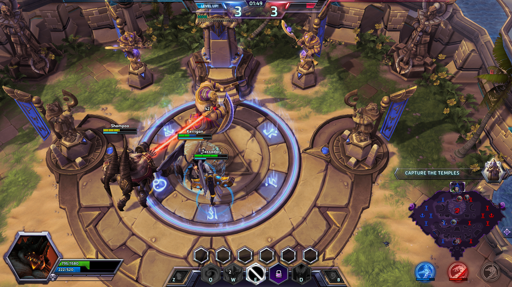 Heroes of the Storm.