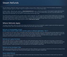 Steam vil gi deg pengene tilbake.