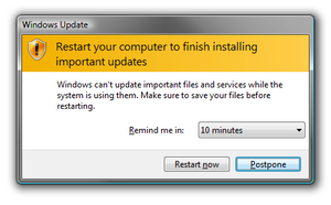 I Windows 10 Home har du ikke noe valg - du MÅ installere oppdateringene.