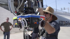 Dette er kamerariggen som ble brukt i produksjonen av filmen.