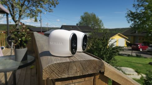 Vårt testeksemplar inneholder to kameraer.