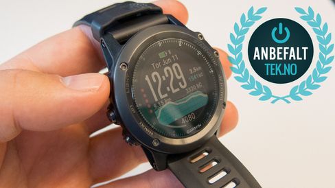 Garmin Fenix 3 får et anbefalt-stempel i vår bok.