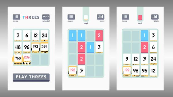 Teknofil-redaksjonen har samlet sett spilt godt over 2000 runder med mobilspillet Threes!