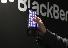 Dette er Venice-telefonen slik den ble vist frem på MWC-messen i Mars.