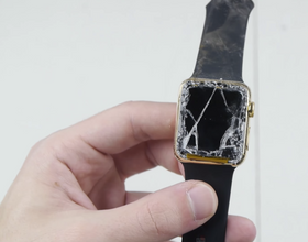 Denne Apple Watch Edition-enheten har sett bedre tider.